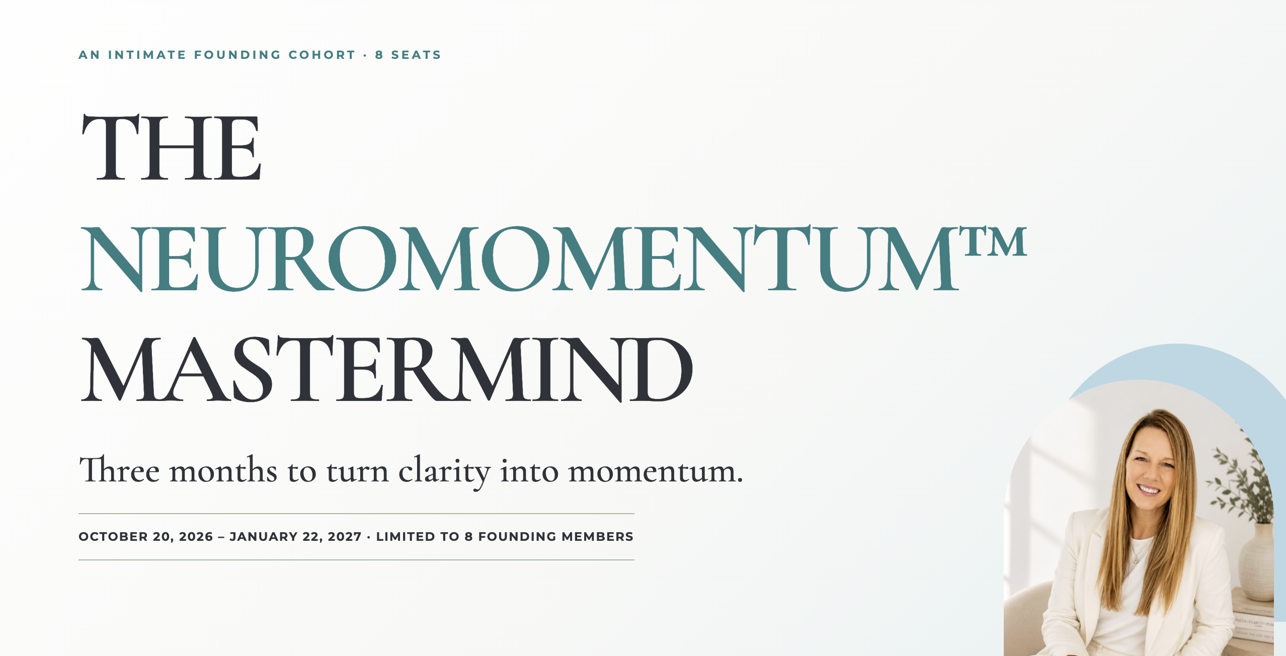 Product image for The NeuroMomentum™ Mastermind  Winter 2026