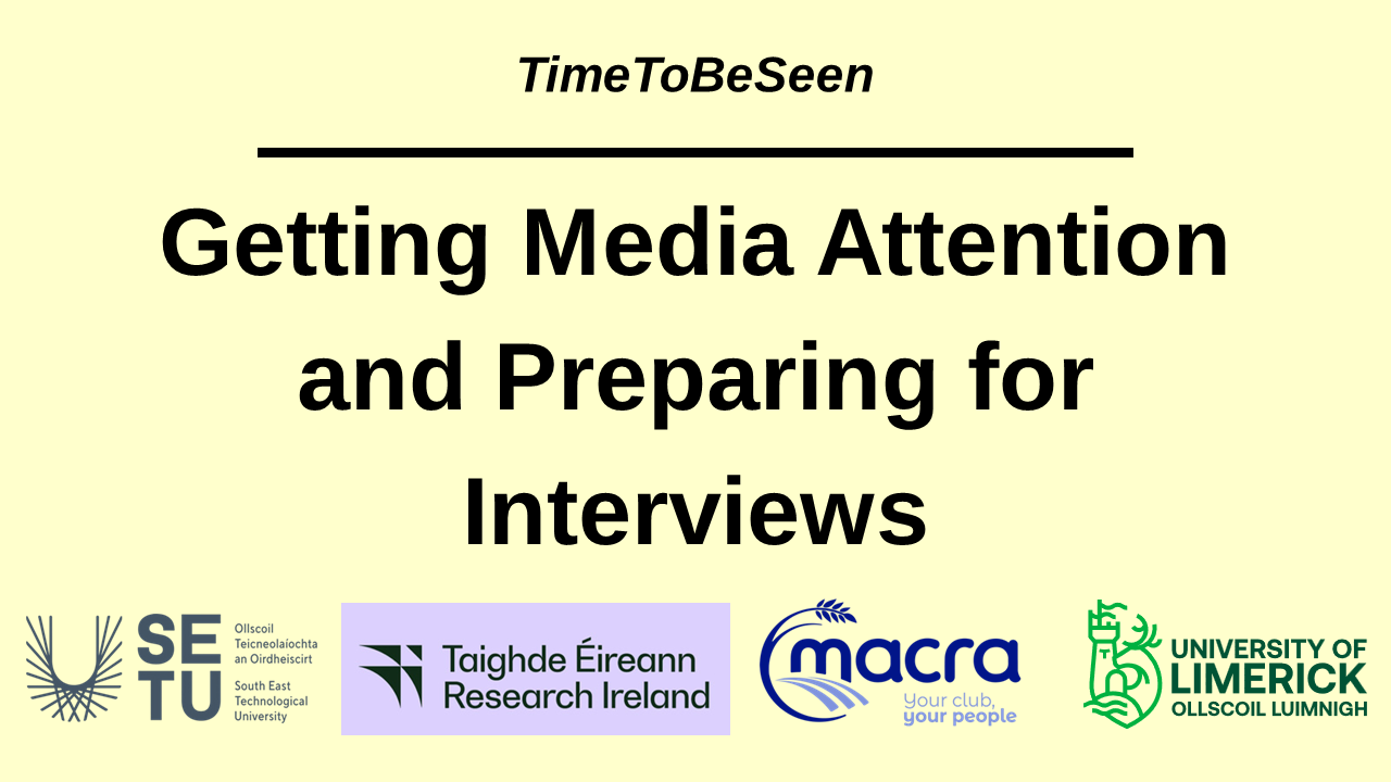 Product image for TimeToBeSeen: A toolkit for media participation