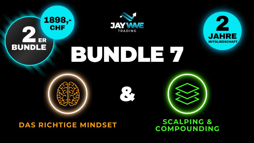 Product image for Bundle 7 - Das richtige Mindset + Scalping &amp; Compounding – 1’898 CHF – 2 Jahre Mitgliedschaft