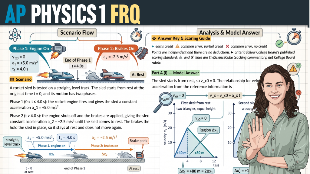 Product image for AP Physics 1: FRQs 