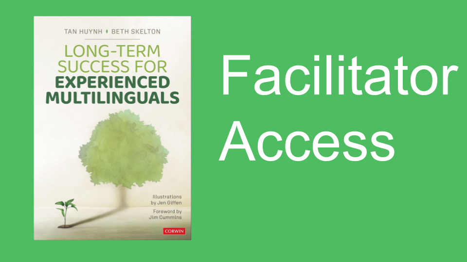 Product image for Facilitator Access: Long-Term Success for Experienced Multilinguals 