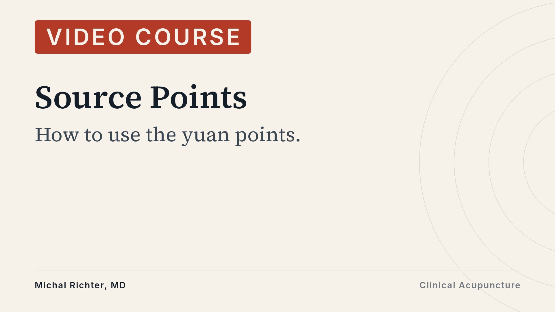 Product image for Source Points: How to Use the Yuan Points
