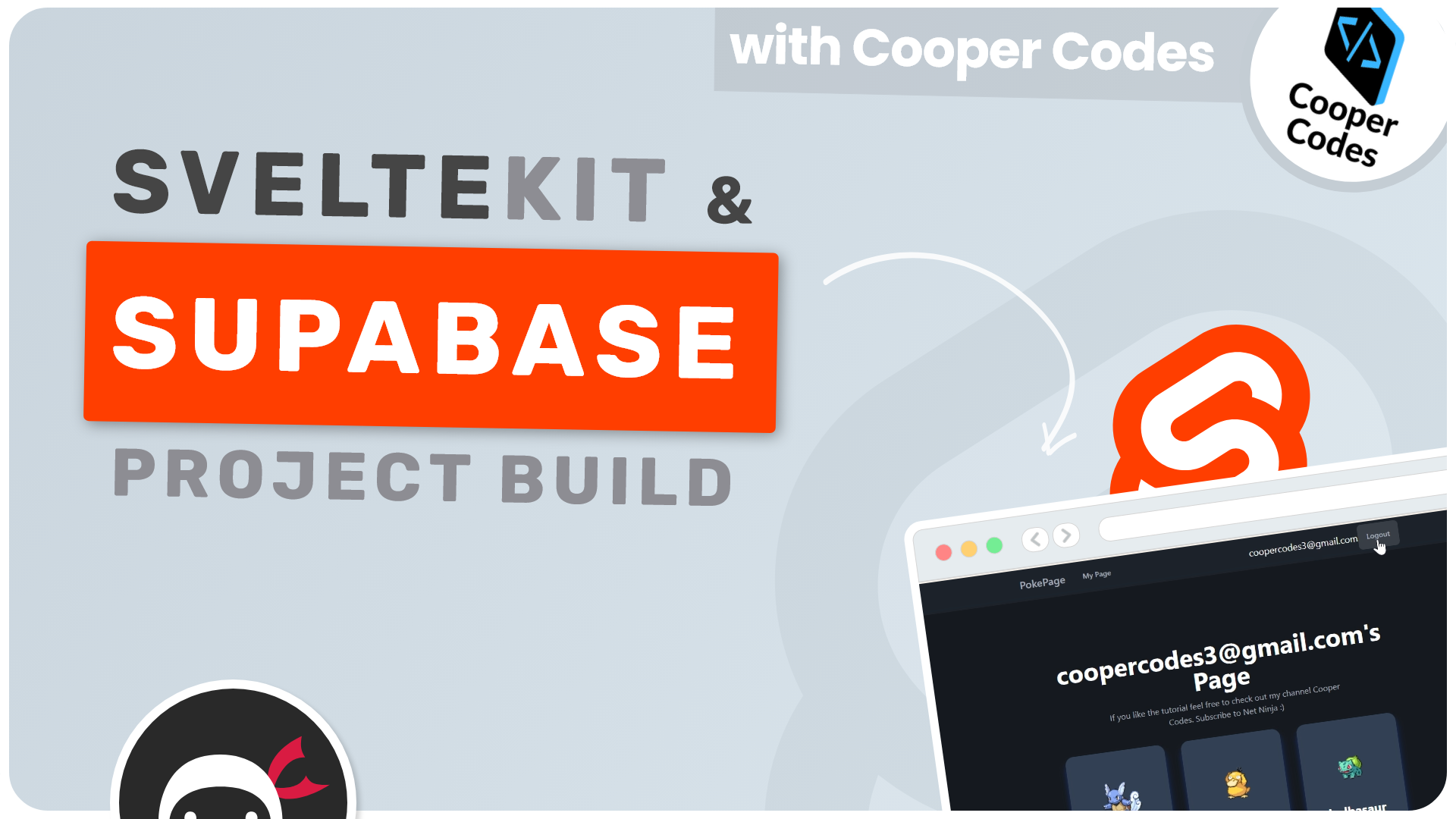 Product image for SvelteKit & Supabase Tutorial