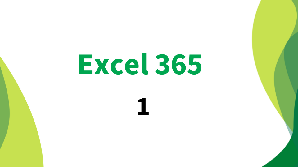 Product image for Excel365(1) 