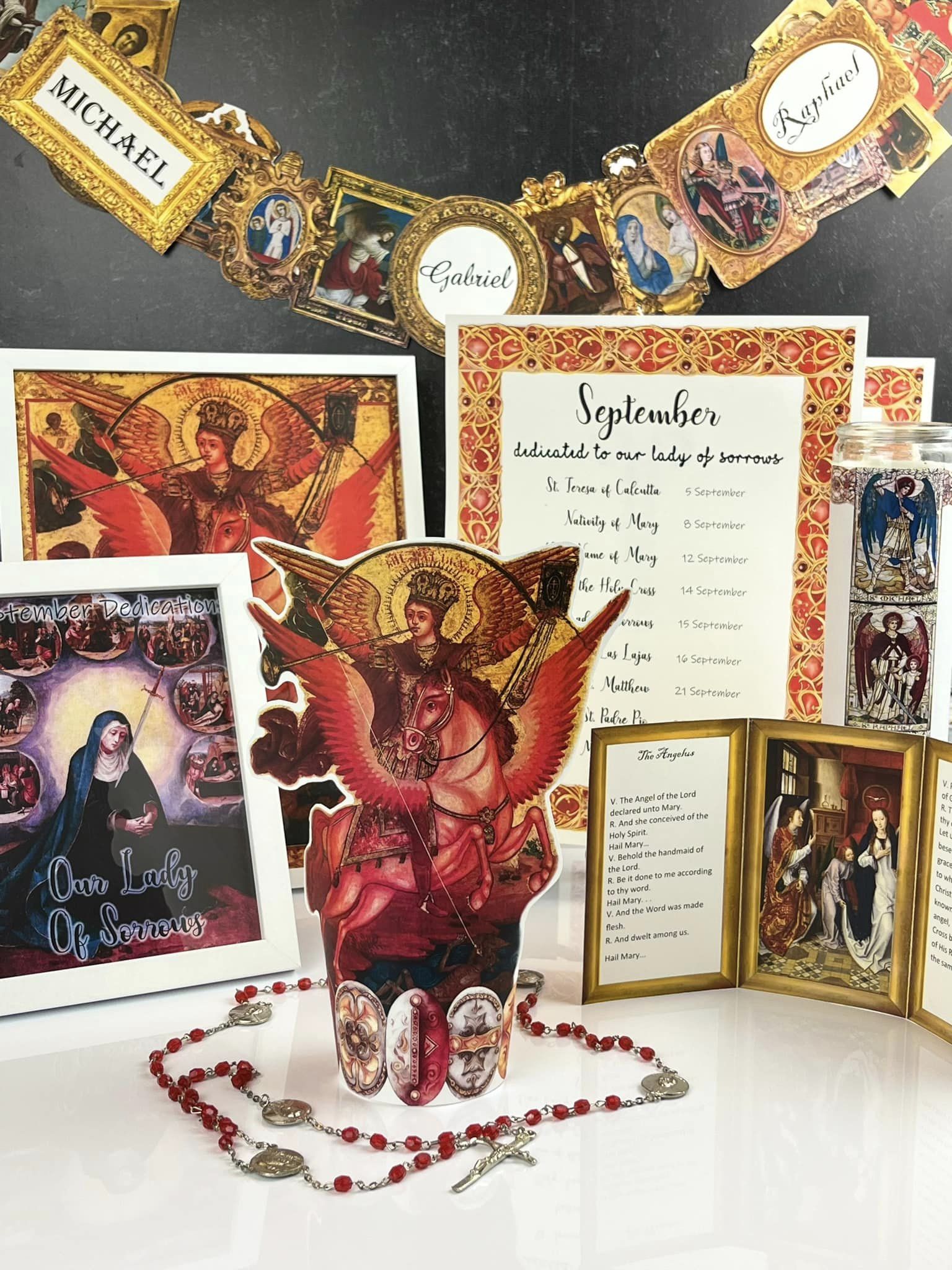 Home Altar Printables Example