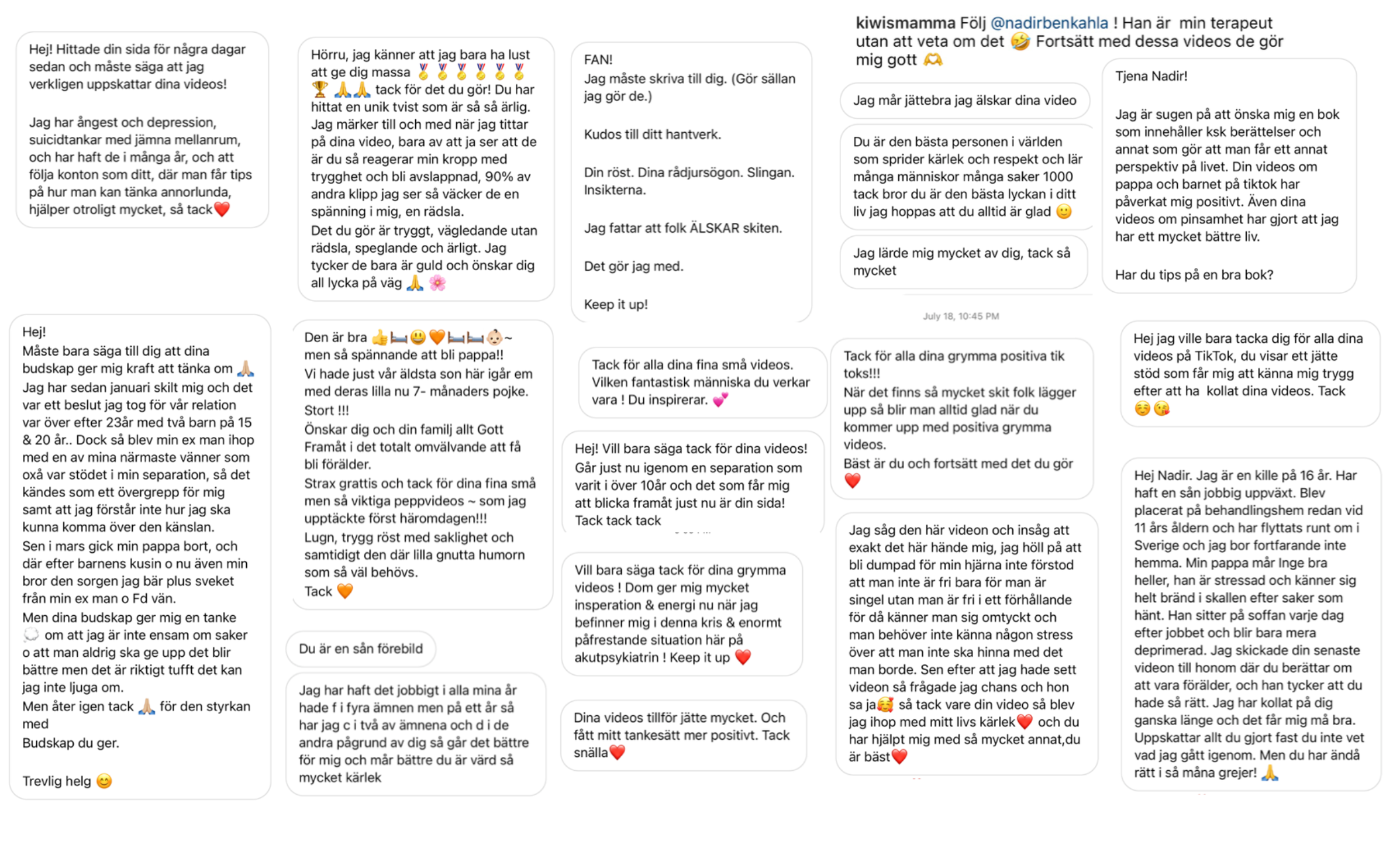 positiv feedback