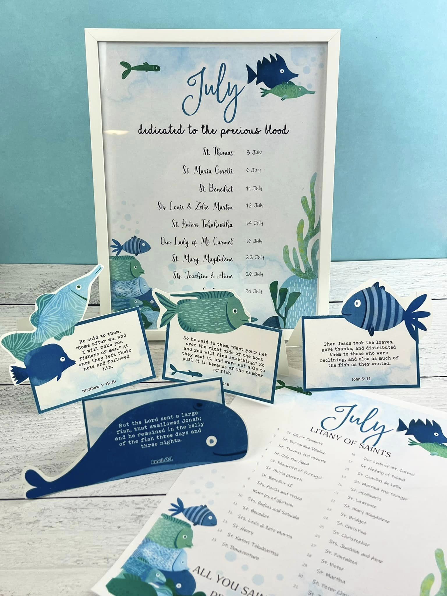 Home Altar Printables Example
