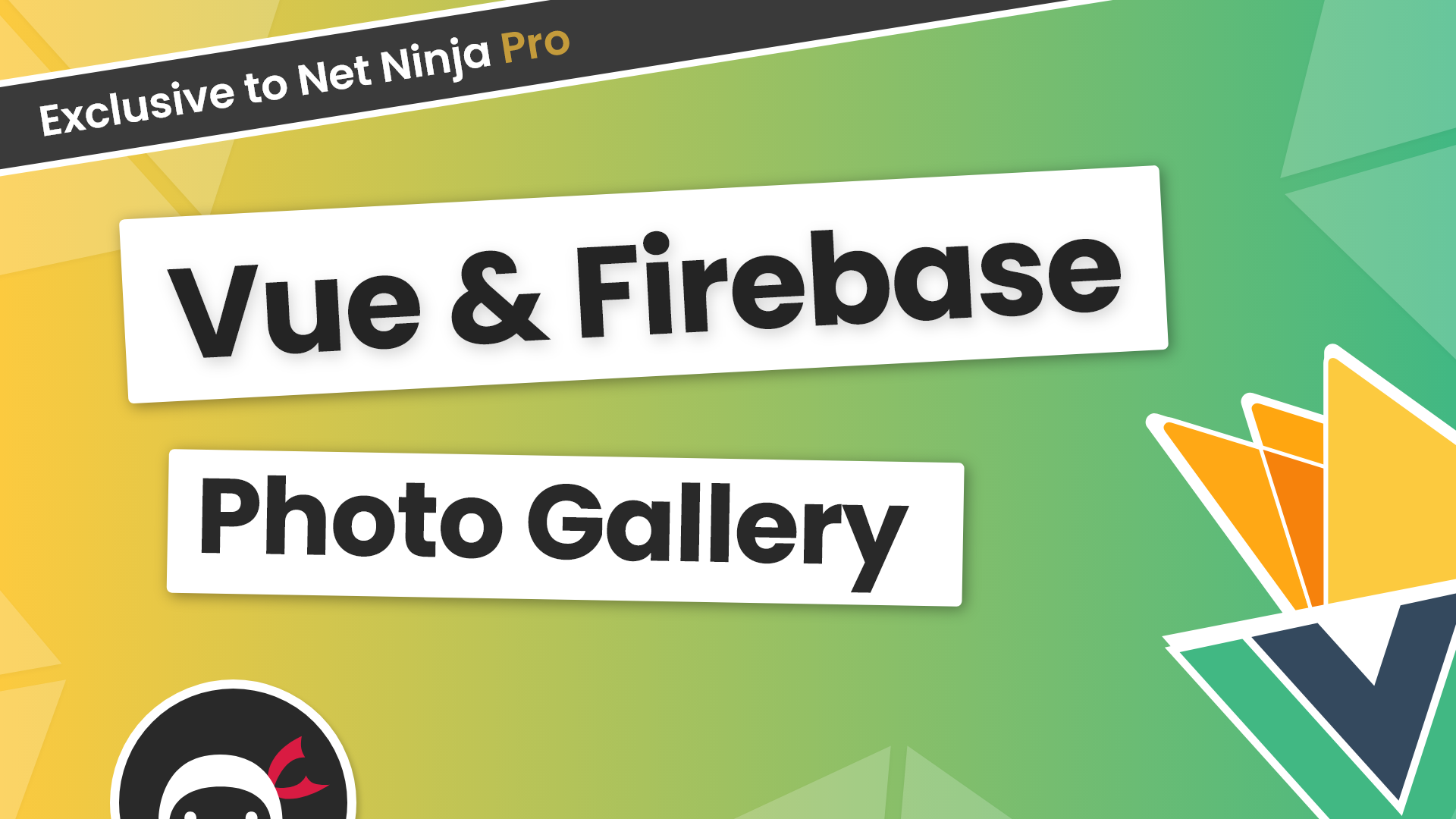 Product image for Build a Gallery with Vue 3 & Firebase Storage