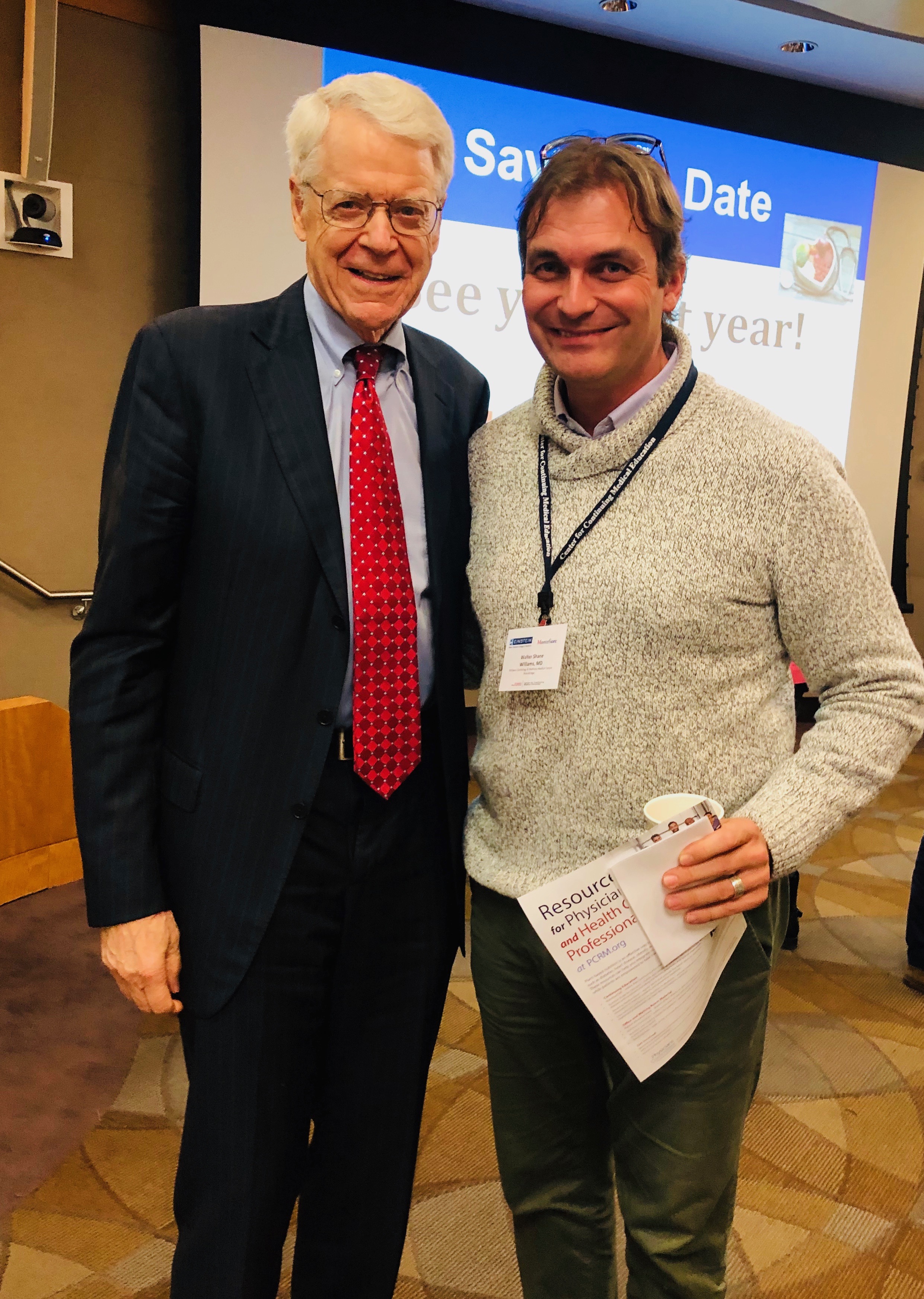 Caldwell B. Esselstyn and Shane Williams