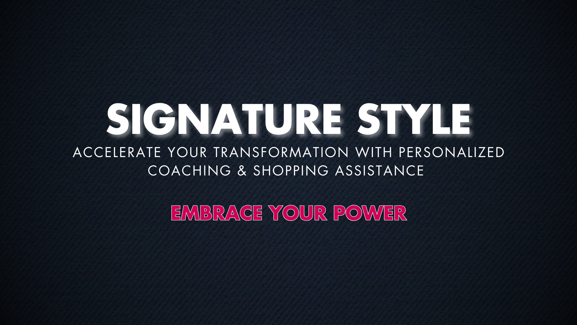 Product image for Signature Style
