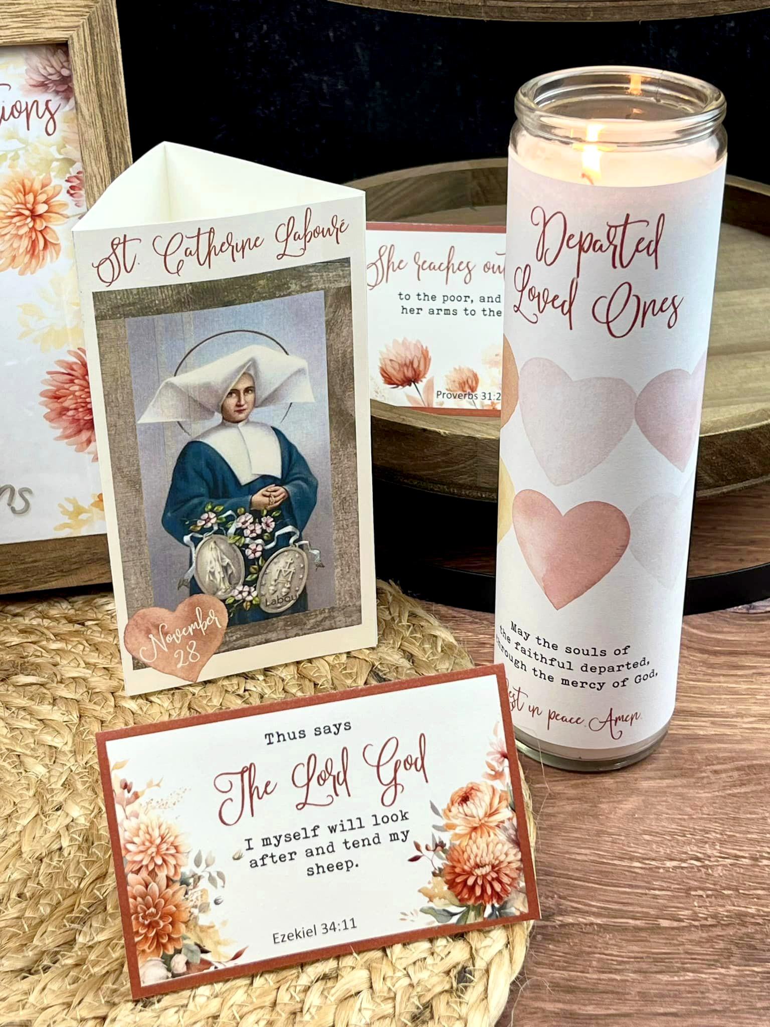 Home Altar Printables Example