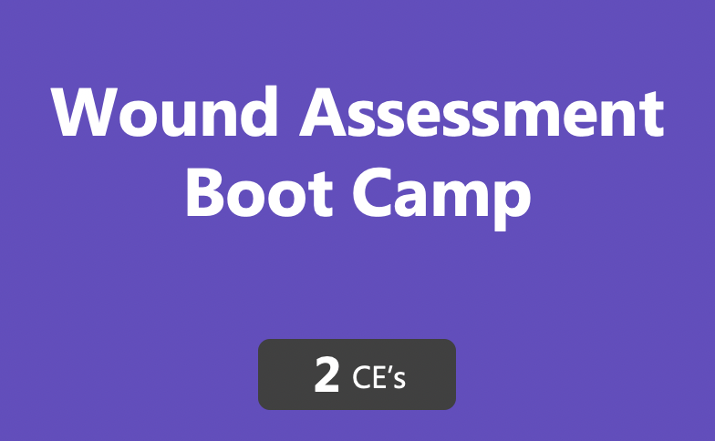 Product image for Wound Assessment Boot Camp