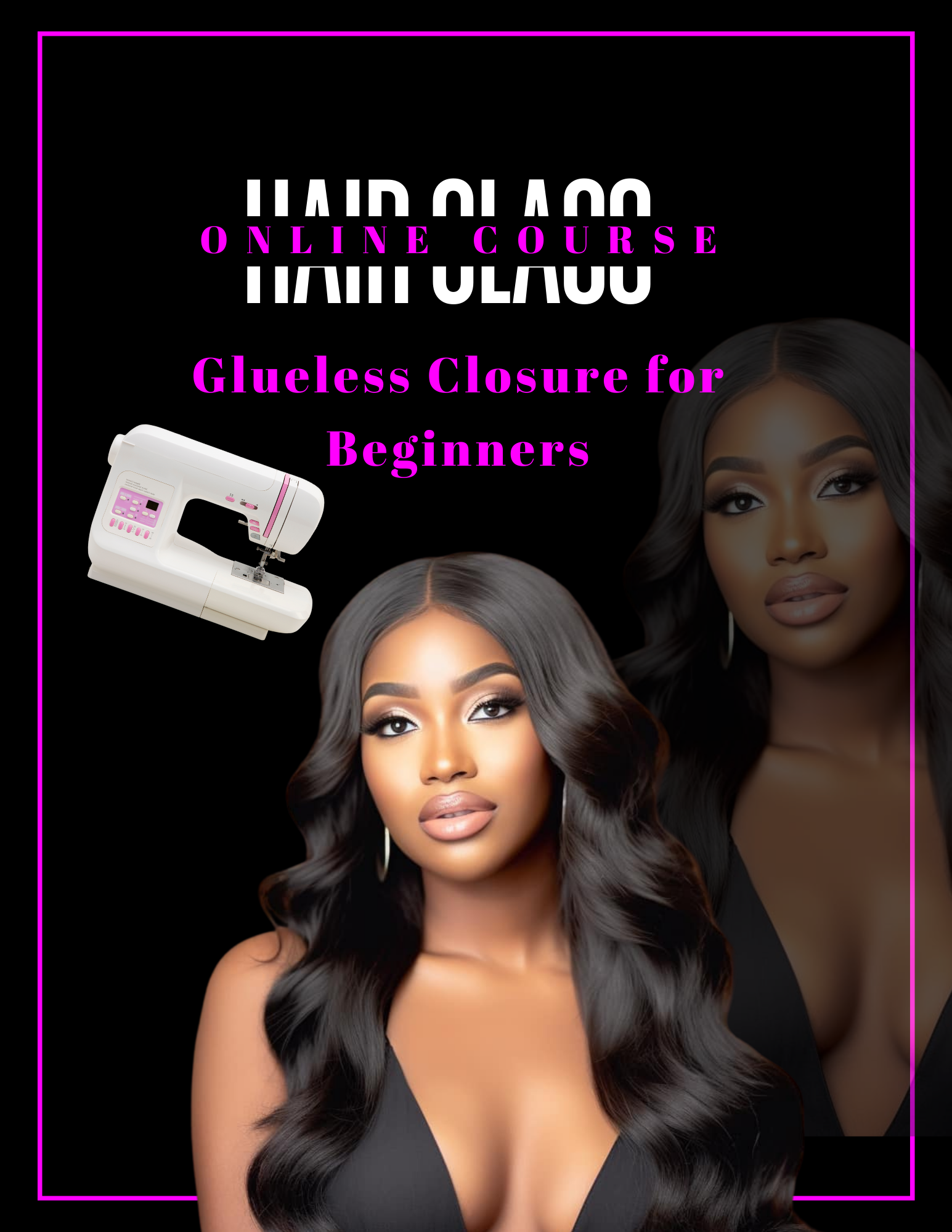 Product image for Glueless Closure Unit Making Course for Beginners 