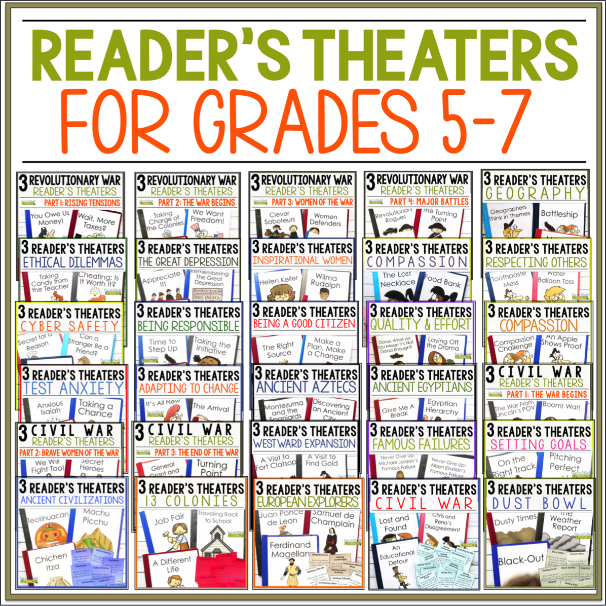 Product image for Reader's Theater Bundle Grades 5-7