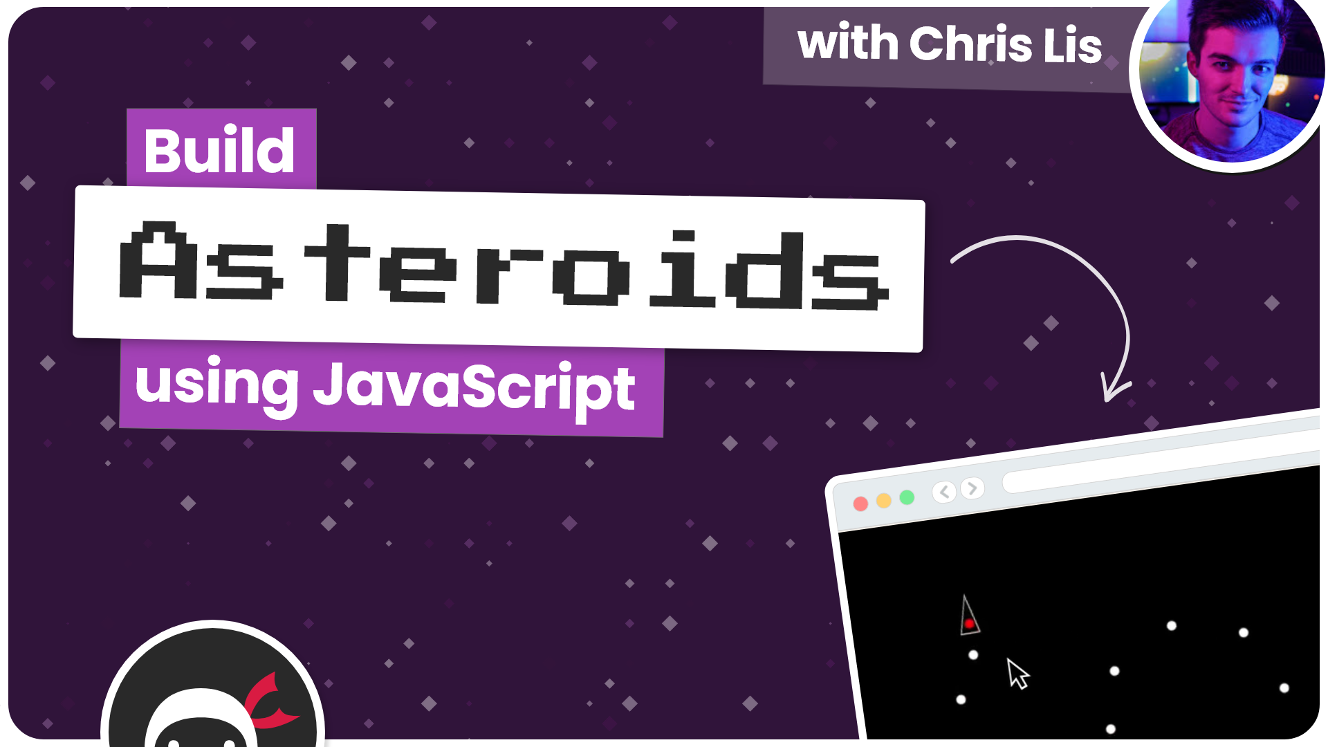 Product image for Make an Asteroids Game with JavaScript