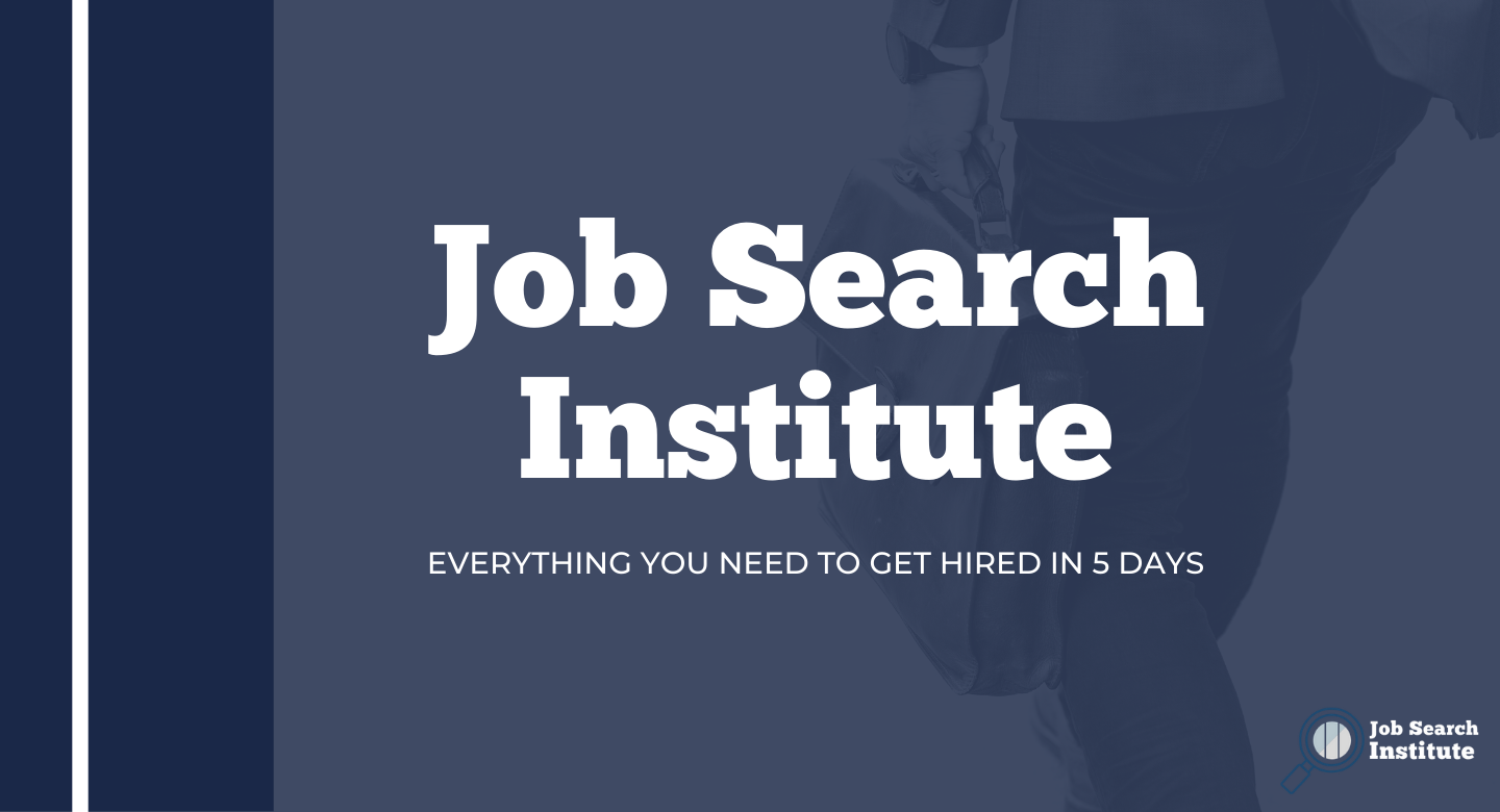 Product image for Job Search Institute
