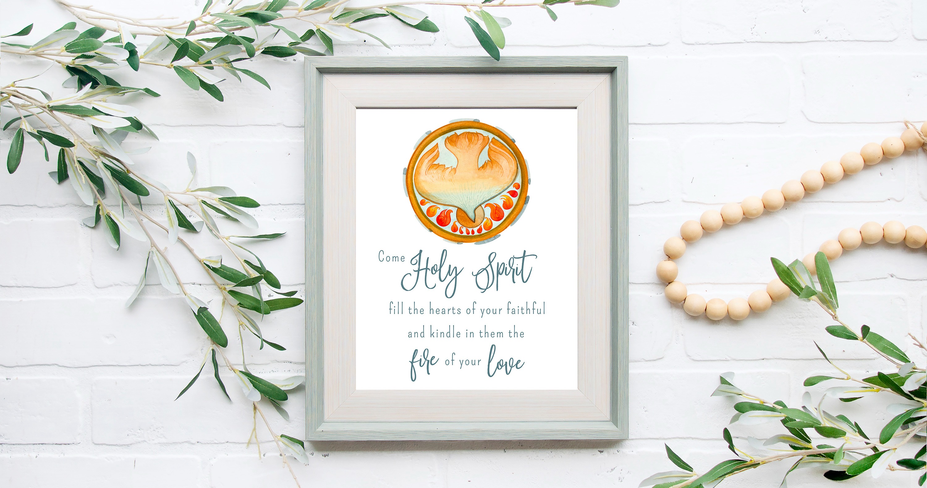 Come, Holy Spirit Art Printable