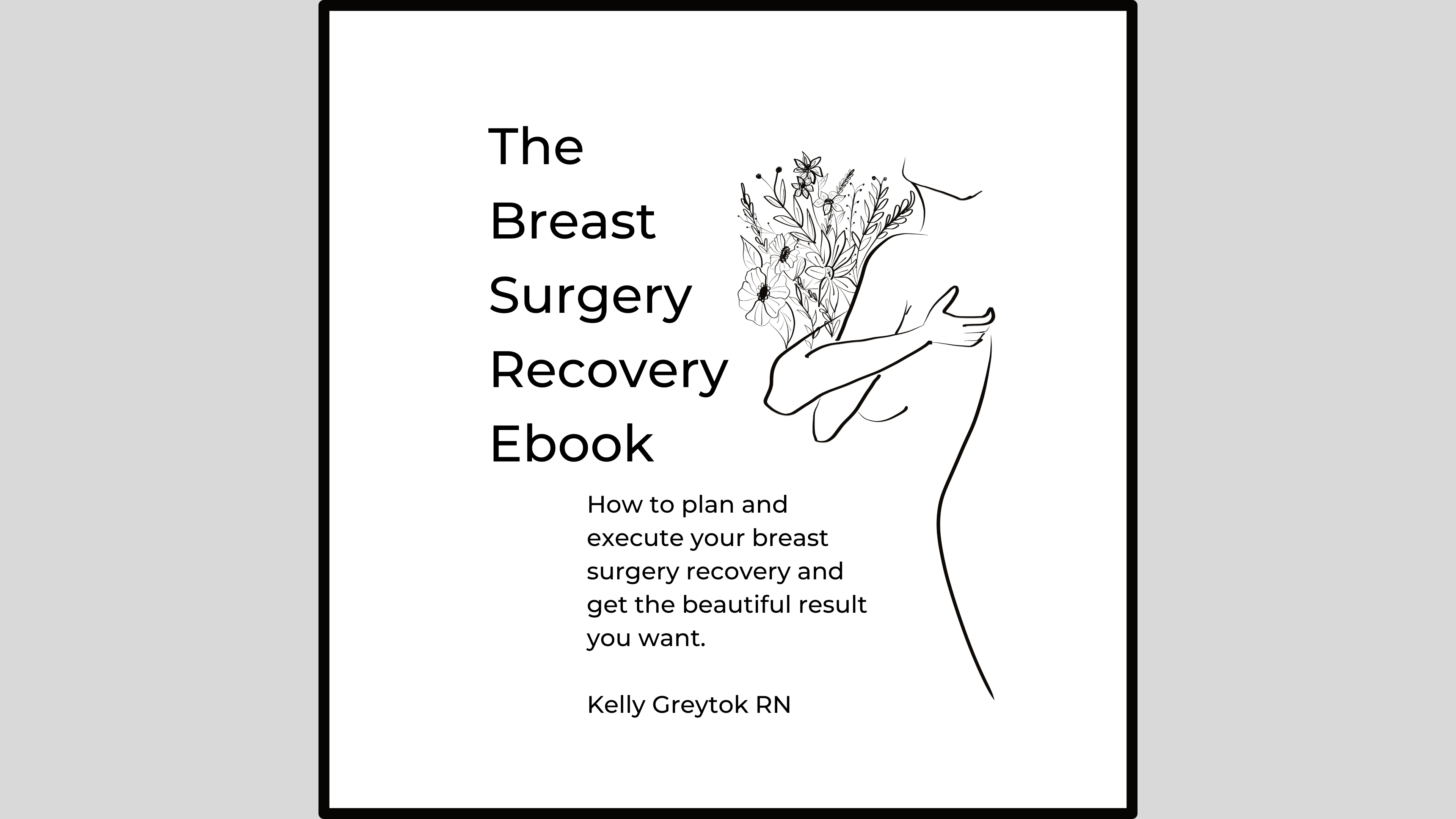 Product image for The Breast Surgery Recovery Ebook