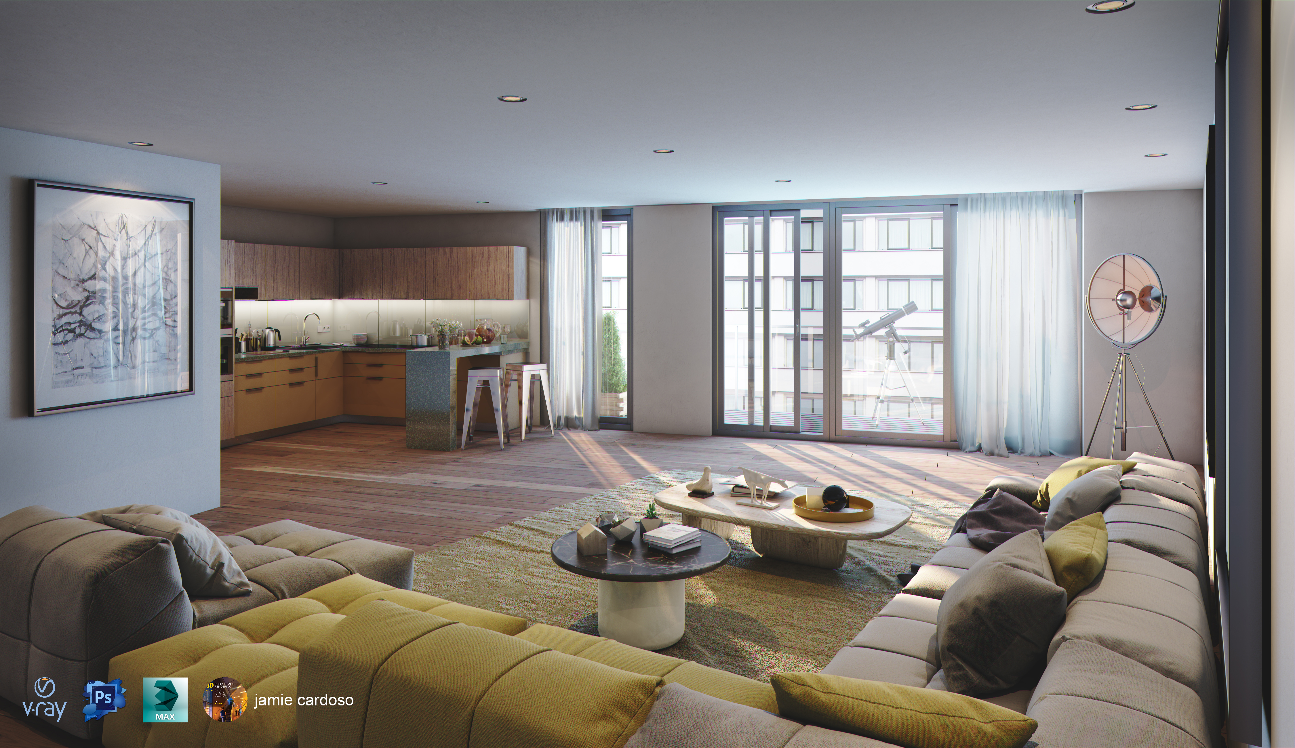 Product image for 3d Visualizer handbook to Interior Daylight Rendering with 3ds Max & Vray