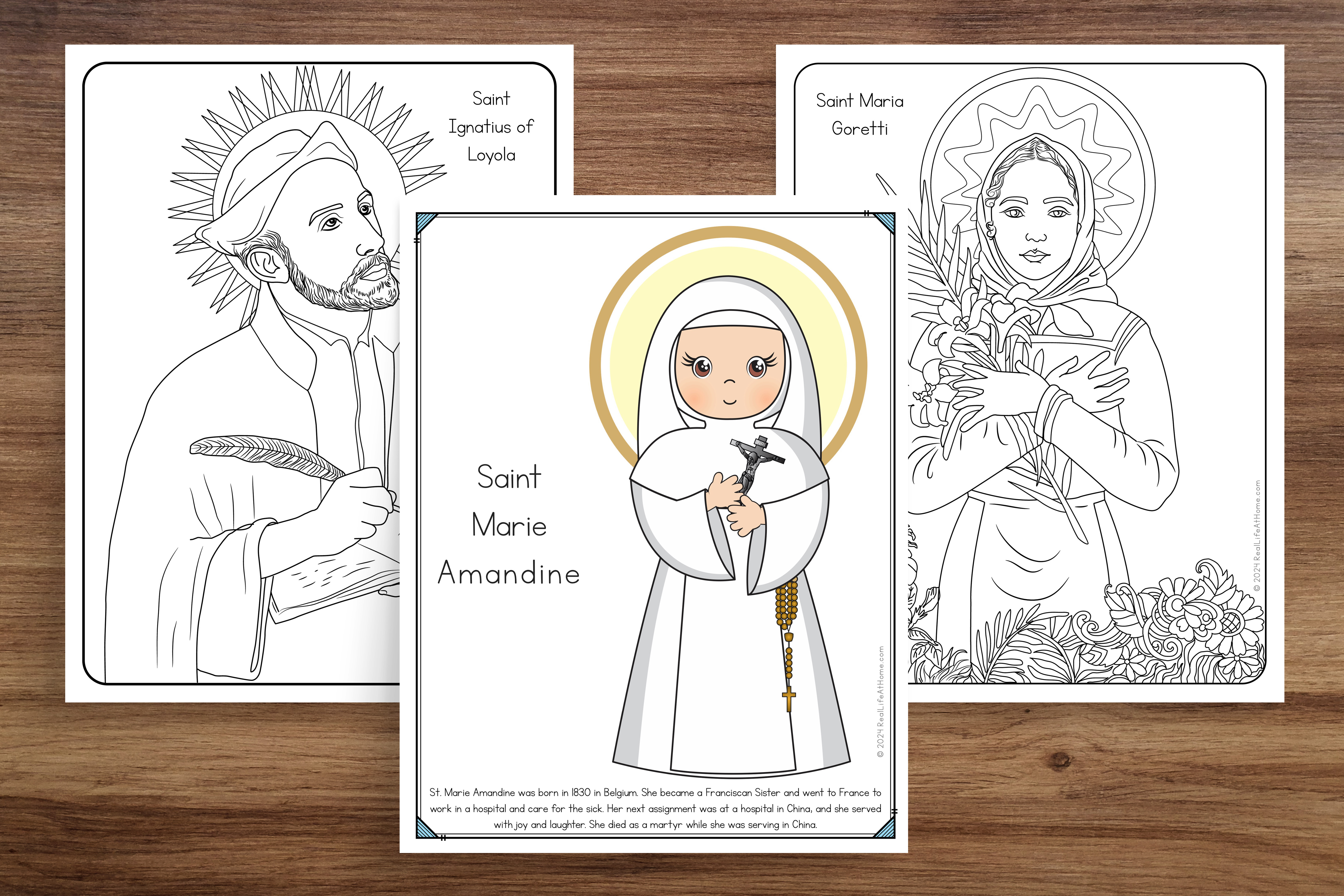 July 2024 Coloring Pages