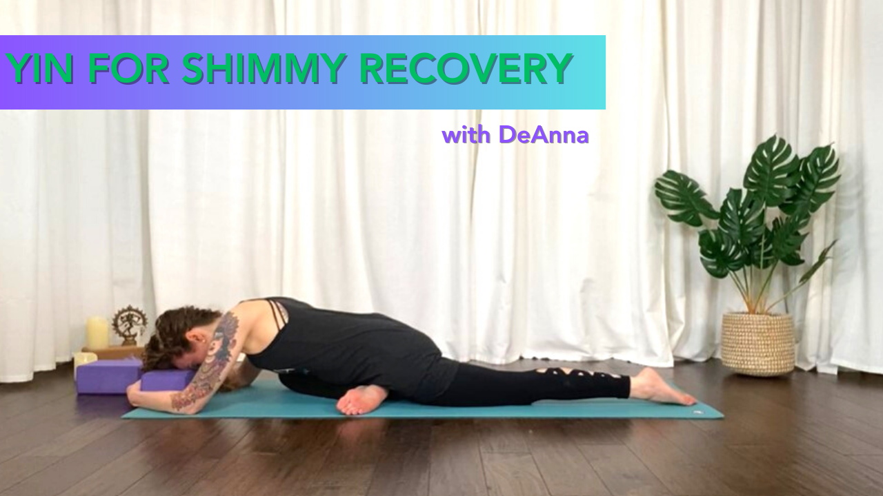 Product image for Yin Yoga for Shimmy Recovery