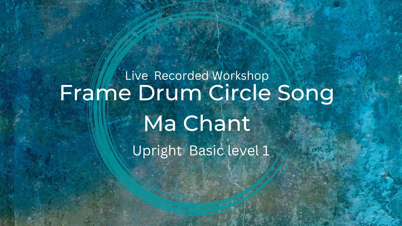 Product image for Featuring MA CHANT  Online live Recorded  Class session