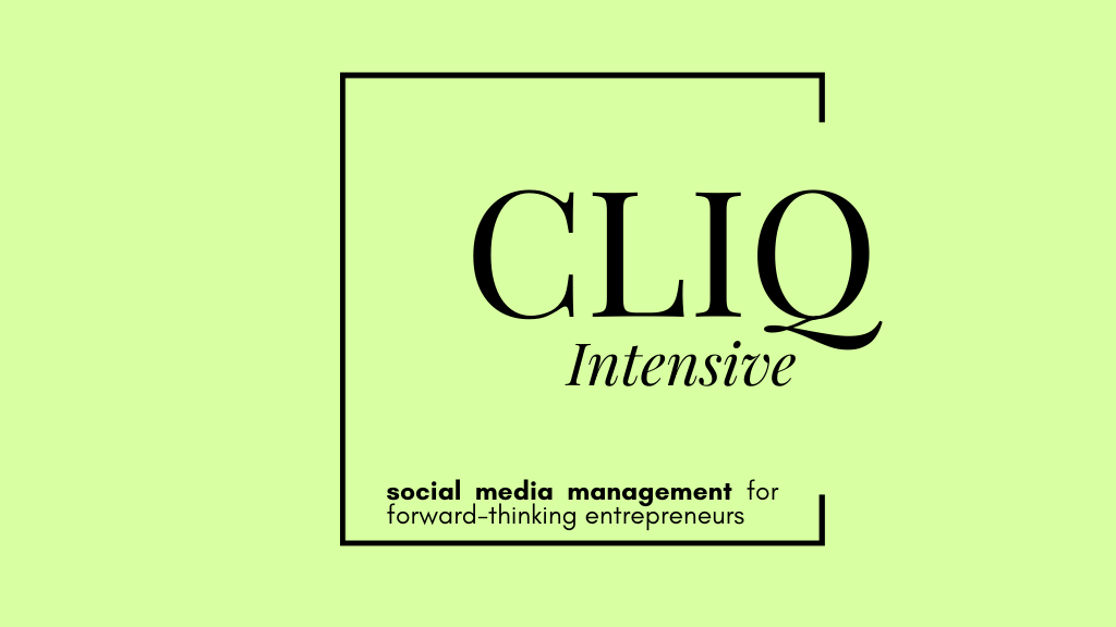 Product image for CLIQ Intensive