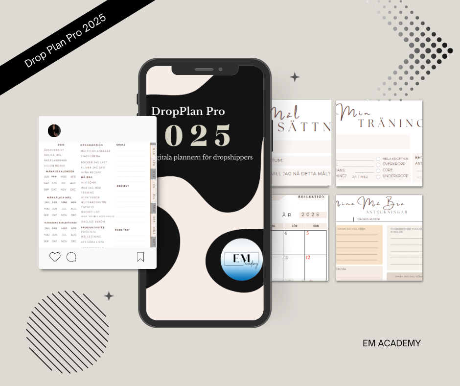 Dropshipping kalender