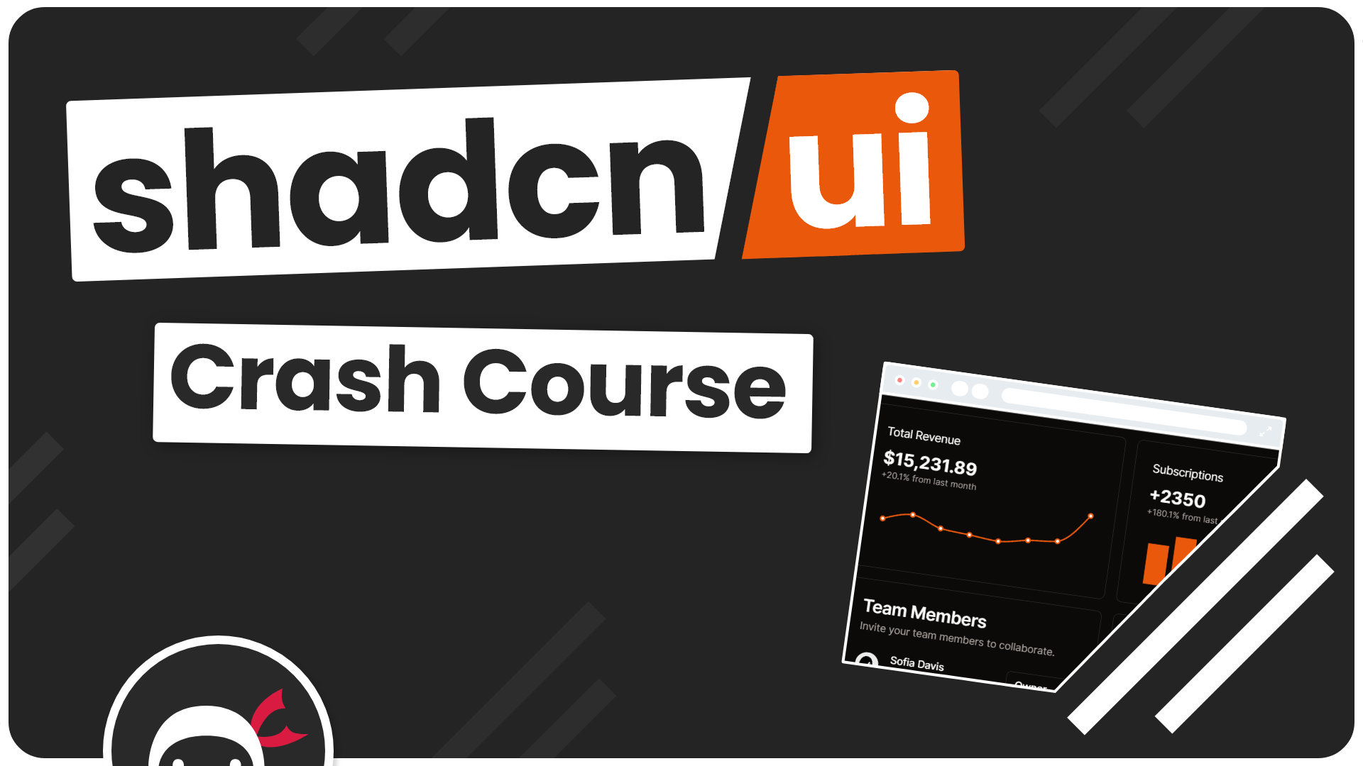 Product image for Shadcn UI Crash Course