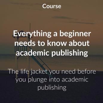 Product image for Online Research Publication Course For Young Researchers