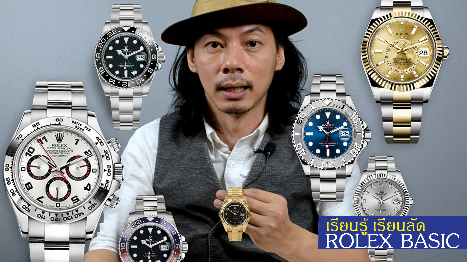 Product image for เรียนรู้ เรียนลัด ROLEX BASIC
