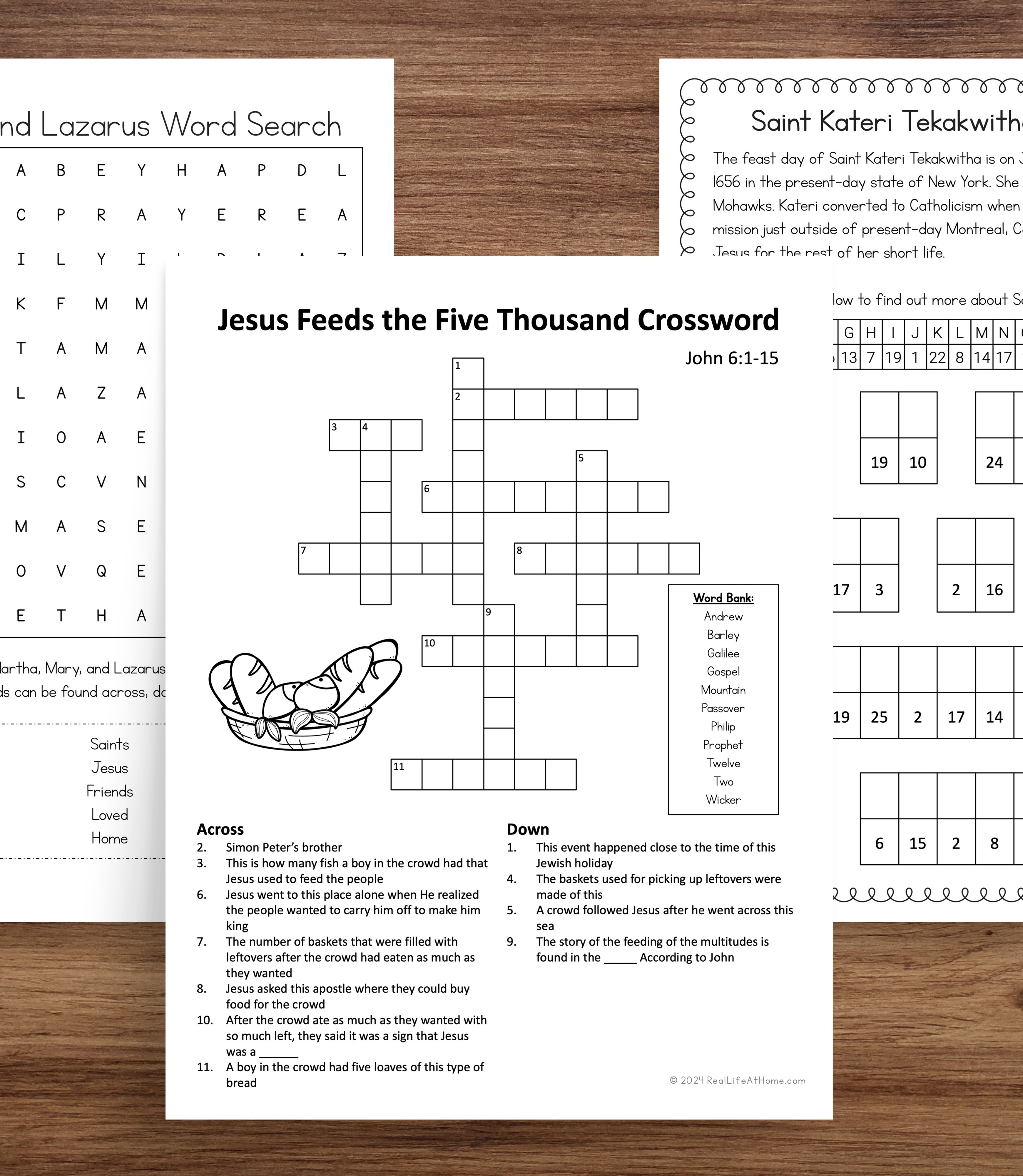 Catholic Icing Monthly Pack Kids Printables