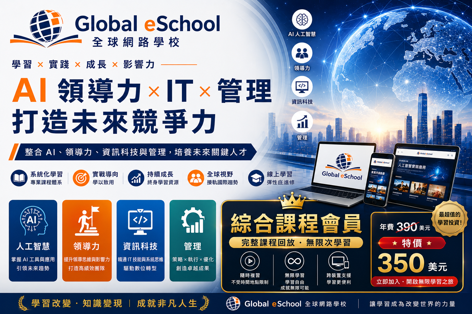 Product image for GlobaleSchool Membership 會員計劃